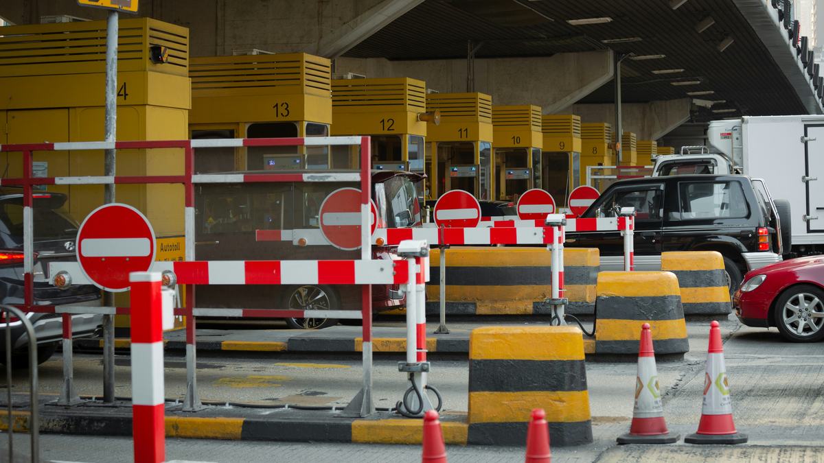 Ciężarówka na autostradzie